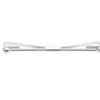 Polished Metal Two Round Balls Collar Bar by Elizabeth Parker