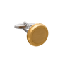 The Multifacet 3 in 1 Gold Plated Button Cover Cufflinks