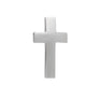 Polished Christian Cross Lapel Pin by Elizabeth Parker