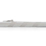 Polished 3 Diagonal Laser Engraved Lines Tie Clip - 35mm