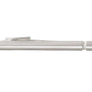 Bevelled Brushed Metal Tie Clip by Elizabeth Parker