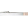 Rose Gold Tipped Inside Track Brushed Metal Tie Clip by Elizabeth Parker