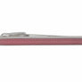 Pink Laser Engraved Enamel Tie Clip by Elizabeth Parker