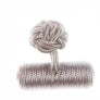 Grey Barrel Cuffknots Knot Cufflinks - by Elizabeth Parker England
