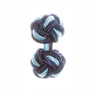 Navy Blue & Sky Blue Cuffknots Knot Cufflinks - by Elizabeth Parker England