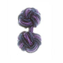 Navy Blue & Purple Cuffknots Knot Cufflinks - by Elizabeth Parker England