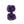 Purple & Navy Blue Cuffknots Knot Cufflinks - by Elizabeth Parker England