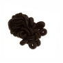 Black Flower Shaped Cuffknots Knot Cufflinks - by Elizabeth Parker England