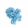 Sky Blue Flower Shaped Cuffknots Knot Cufflinks - by Elizabeth Parker England