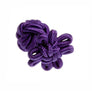Purple Flower Shaped Cuffknots Knot Cufflinks - by Elizabeth Parker England