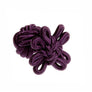 Aubergine Purple Flower Shaped Cuffknots Knot Cufflinks - by Elizabeth Parker England