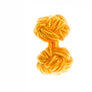 Gold Cuffknots Knot Cufflinks - by Elizabeth Parker England