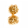 Metallic Gold Cuffknots Knot Cufflinks - by Elizabeth Parker England