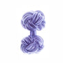 Lilac Cuffknots Knot Cufflinks - by Elizabeth Parker England