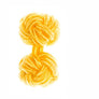 Buttercup Yellow Cuffknots Knot Cufflinks - by Elizabeth Parker England