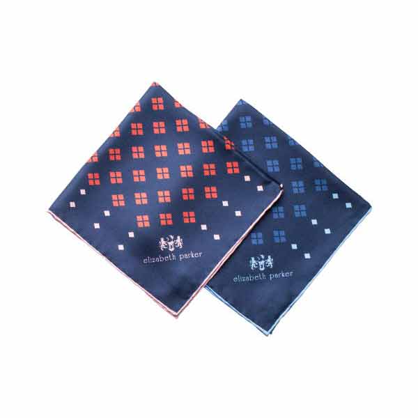 Elizabeth Parker Diamond For Ever Silk Pocket Squares