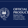 Official University of Oxford Ladies Silk Scarf