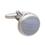 Timeless Classic Blue Lace Agate Cufflinks