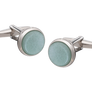 Signature Collection No4 Green Aventurine & Silver Lapel Pin