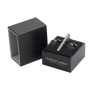 Gunmetal Textured Centre Cufflinks