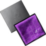 Chess Board Cufflink and Silk Pocket Square Christmas Gift Set