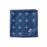 Pink Revolving Knot Silk Pocket Square By Elizabeth Parker