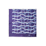 Blue and White Rope Twist Silk Pocket Square By Elizabeth Parker