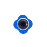 Cutesy Blue Flower Lapel Pin by Elizabeth Parker