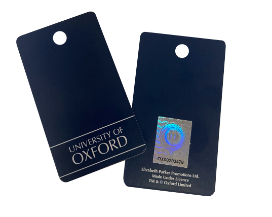 Official University of Oxford Gilt Tie Slide