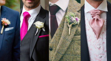 Top 7 Accessory Colour Palettes For The Groom and Groomsmen 2017