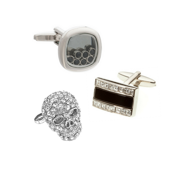 Crystal Cufflinks