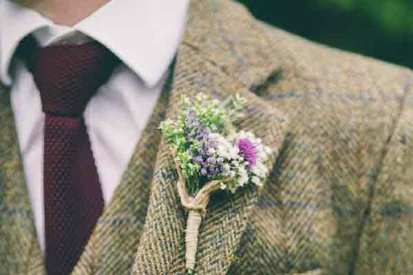 Wedding White Green and Silver