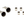 4 Onyx Dress Studs & Cufflinks Set
