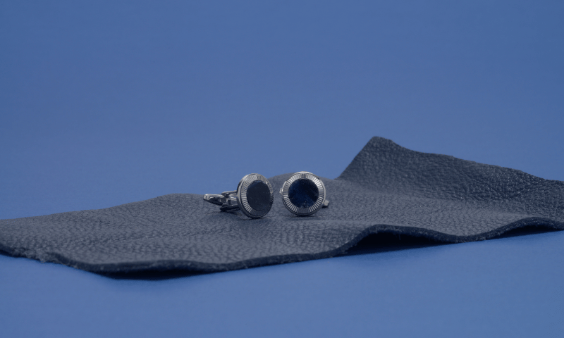 The Supernova Sodalite Cufflinks