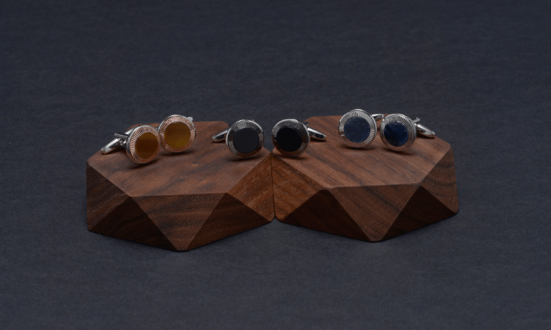 Supernova Onyx Cufflinks