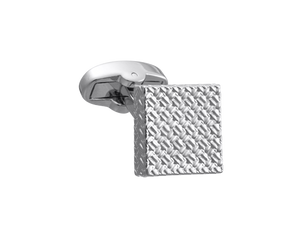 Lux Square Silver Cufflinks