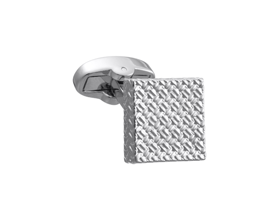 Lux Square Silver Cufflinks