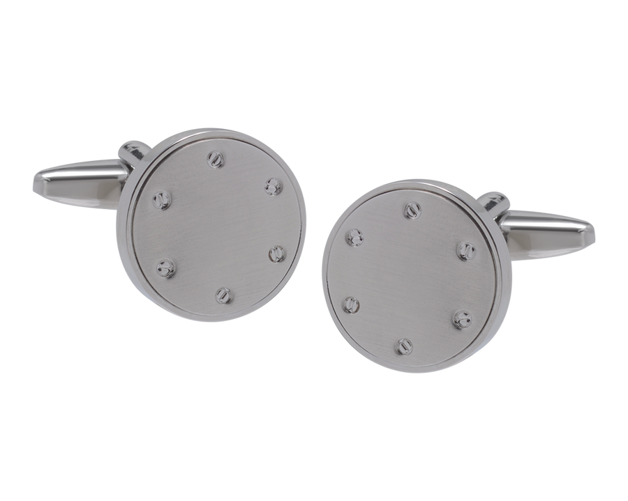 The Rivet Metal Cufflinks