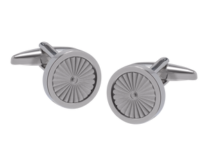 Sunburst Metal Cufflinks