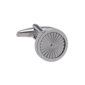 Sunburst Metal Cufflinks