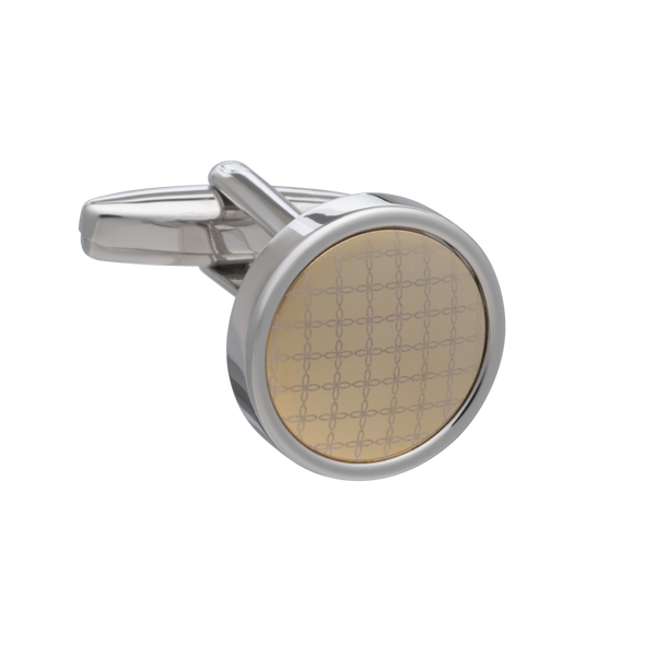 Ornate Decadence Gold Cufflinks
