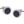Bezel Navy Cufflinks