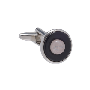 Saturn Sphere Rose Quartz Cufflinks