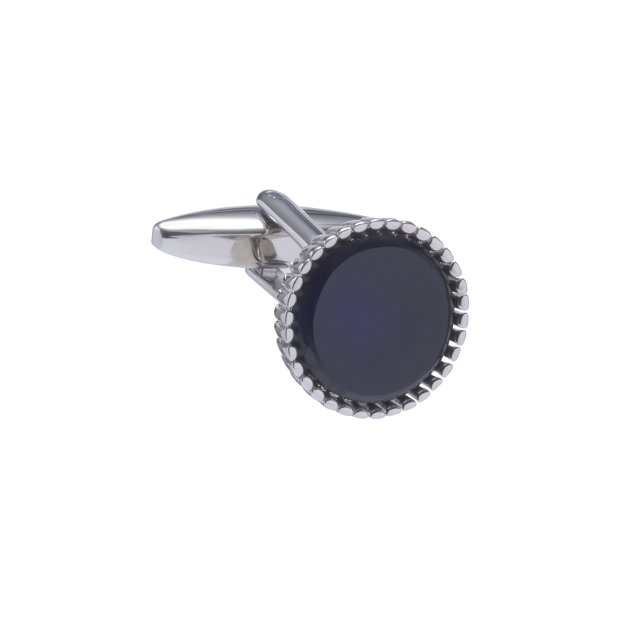 Sculpture Onyx Cufflinks