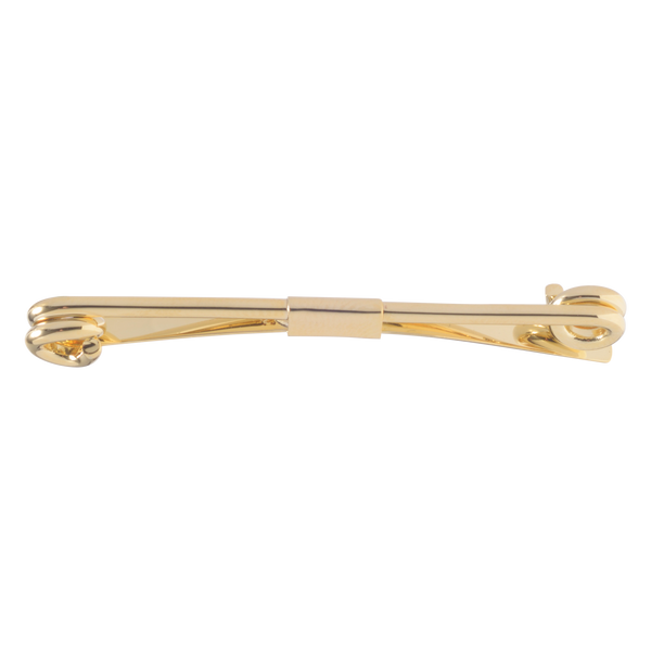 Gold Knot Collar Bar