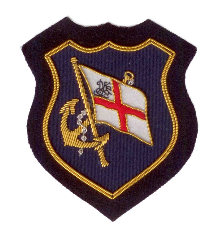 Hand Embroidered St George Ensign Blazer Badge Crest