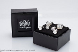 Ornate Decadence Gunmetal Cufflinks