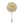 Fancy Satin Flower Gold Stickpin