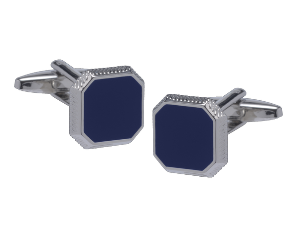 The Octave Navy Cufflinks