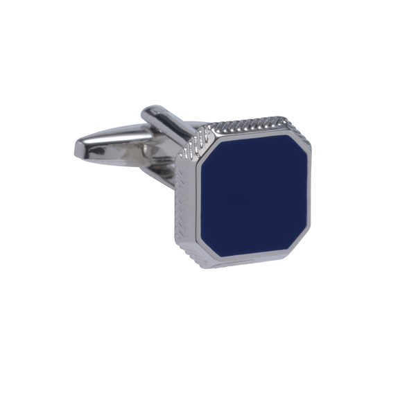 The Octave Navy Cufflinks